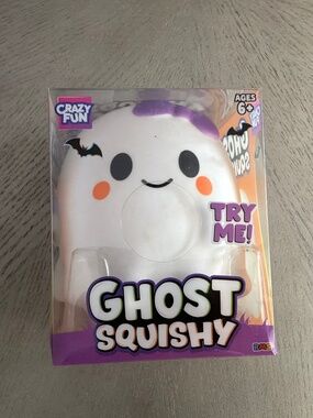 Rare Crazy Fun Ghost Squishy